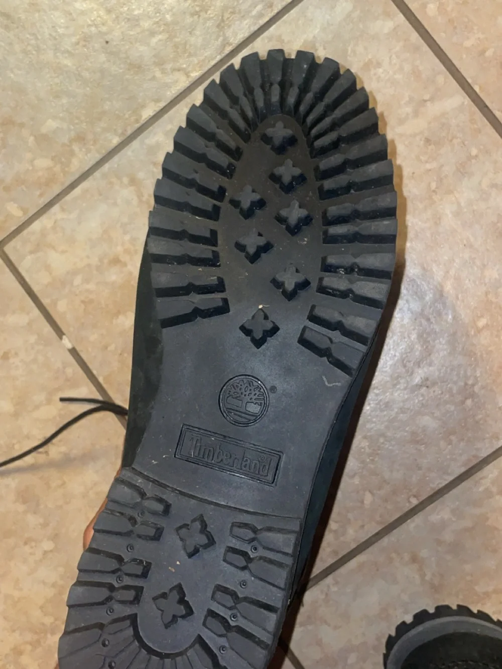 Timberland Black and Gray Lace-Up Men's Boots